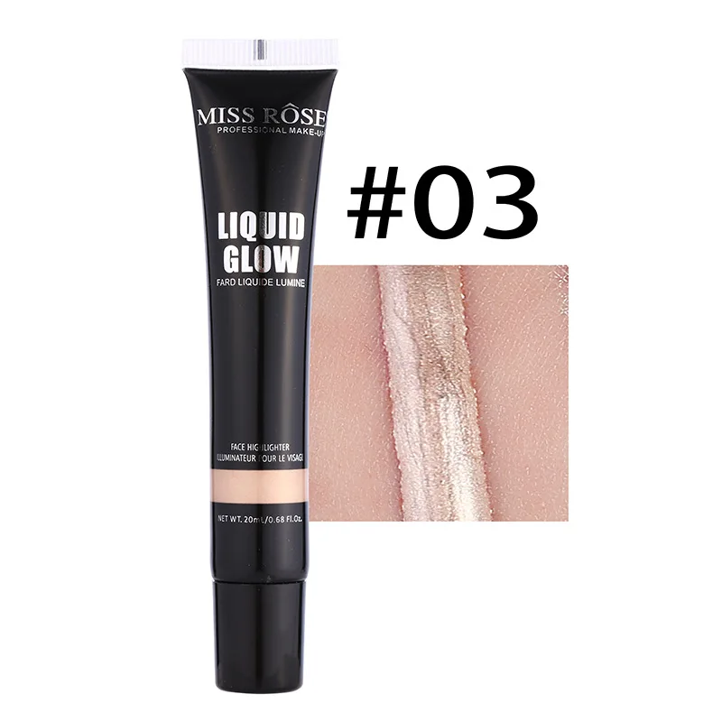 Блеск для лица светящийся жидкий текстовый маркер мерцающий блеск основа