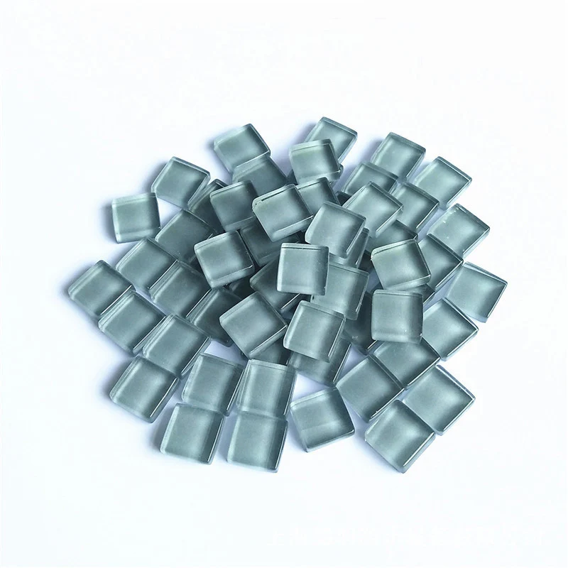 100 г/упак. Стеклянные Мозаичные гранулы миниатюрные Детские хобби ручной