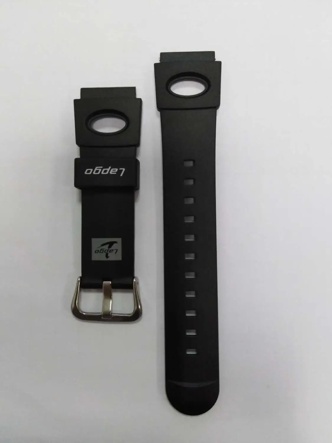 A piece of black-silver strap for PLG-1015AD watch band | Watchbands