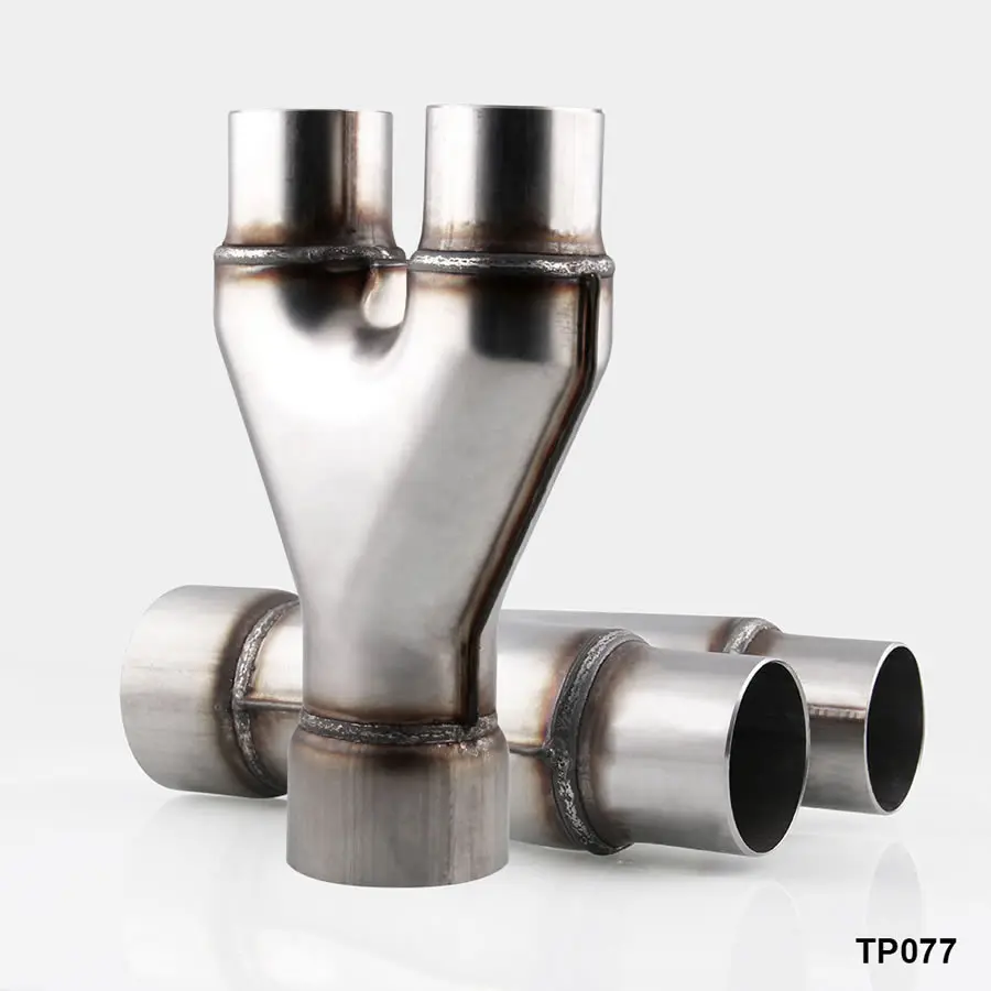 Запасные части для авто Y образная выхлопная труба из нержавеющей стали 304