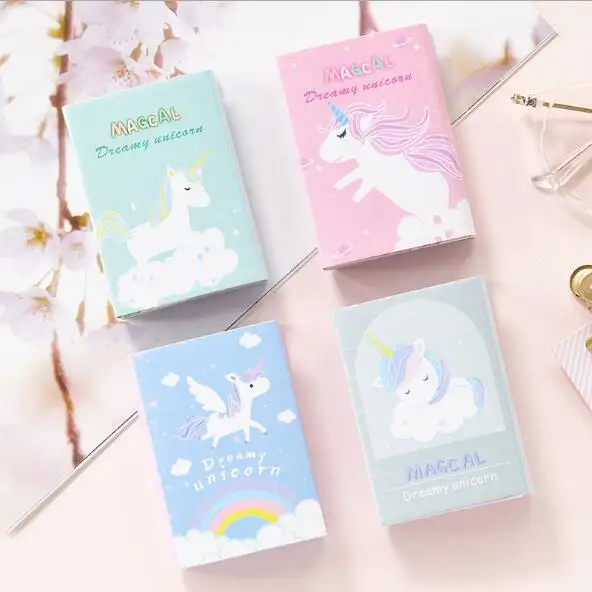 6 стилей в 1 симпатичная Kawaii Единорог N раз липкие закладки Memo пост сообщение
