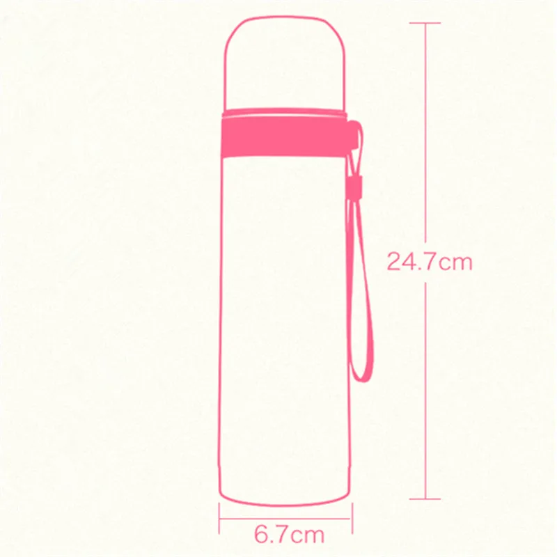 

PURANKA Christmas Gift Water Bottles 500ML Stainless Steel 304 Vacuum Flasks Business Thermoses Large capacity Drinkware Travel