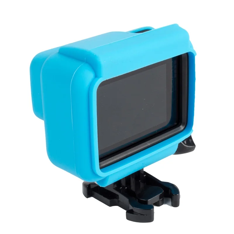 Новый мягкий силиконовый чехол для Go Pro защитный GoPro Hero 5 6 7 Черная Спортивная