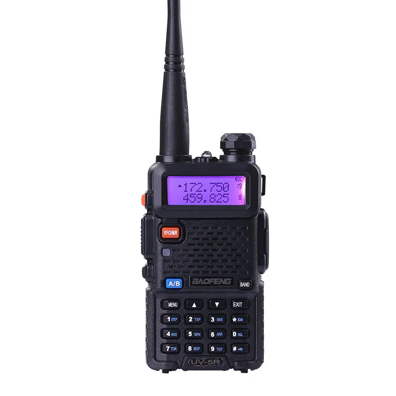 6 шт./лот BAOFENG UV 5R иди и болтай Walkie Talkie S двухдиапазонный УКВ Портативный “иди