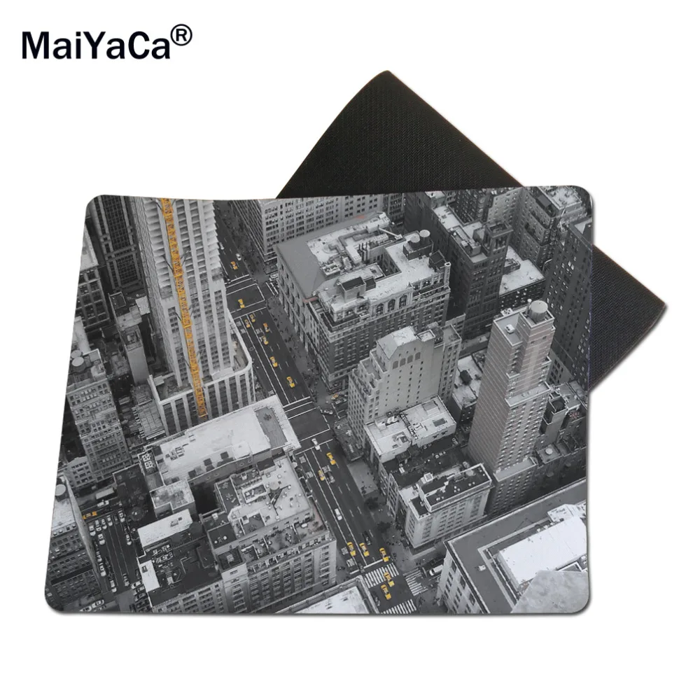 MaiYaCa Нью Йорк Городские улицы Мышь Коврик Новый резиновой нескользящей