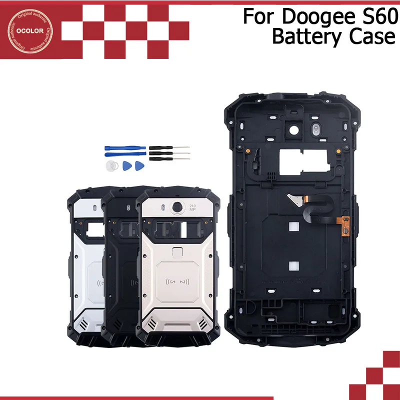 Ocolor Для Doogee S60 крышка аккумулятора батарея защитная задняя Замена 5 2 &quotДля Lite с