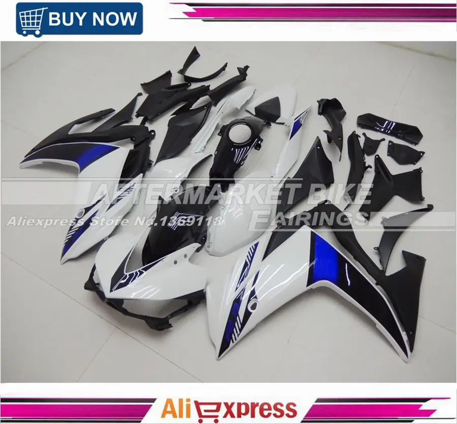 2014 2015 2016 YZF R3 R25 ABS Инжекционный обтекатель комплект для Yamaha YZFR3 YZFR25 жемчужно белый