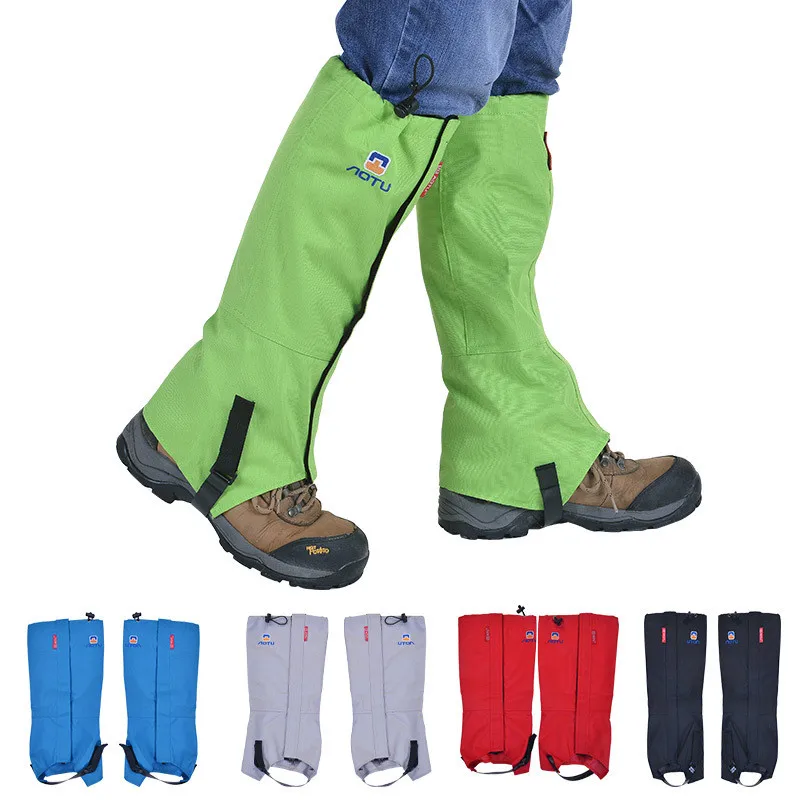 Outdoor Sports Gadget waterproof cloth footwear adult mountaineering anti-mosquito snow cover Oxford camping equipment | Спорт и