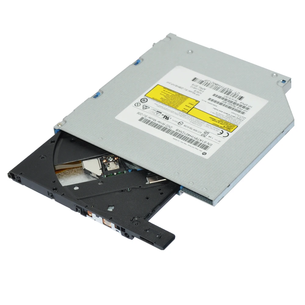 Фото Дисковод DeepFox Superdrive DVD, CD, RW, записывающее устройство, Внутренний оптический привод SATA 9,5 мм, привод для ноутбуков, записывающее устройство №2