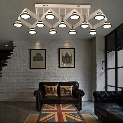 LED Освещение в помещении Nordic современный потолочный светильник творческий