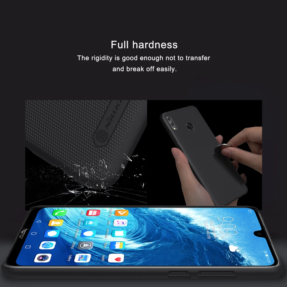 Huawei Honor 8X Max чехол Nillkin матовый защитный жесткий чехол для Honor 8X Max с держателем для телефона