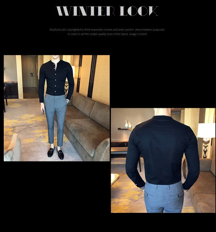 Размер США нежные мужчины Англия Стиль Slim Fit с длинным рукавом мятно-Зеленая Мужская Рабочая Рубашка