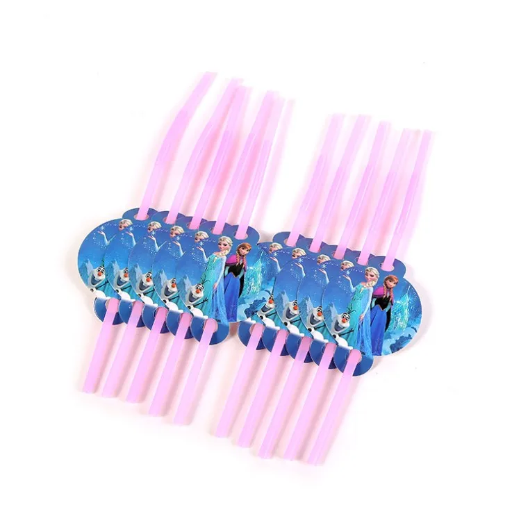 91 шт. с днем рождения Дети Дисней Холодное сердце Эльза Анна Девочка Душ вечерние