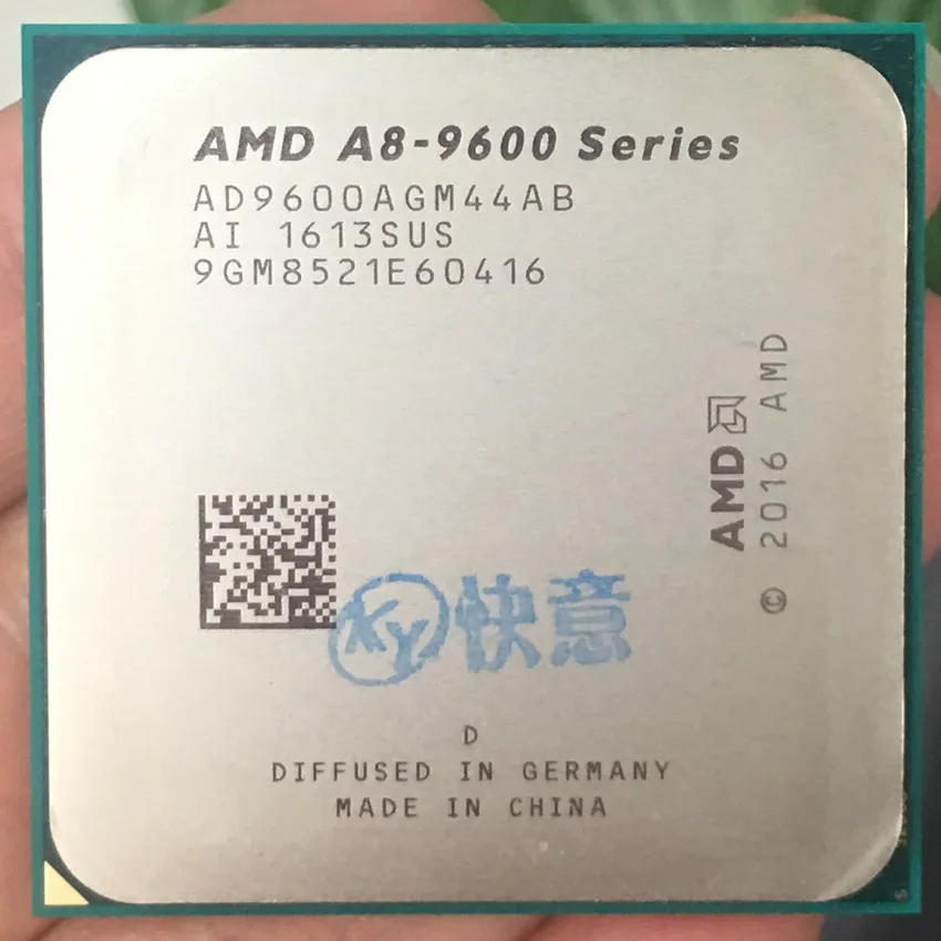 AMD A8-Series A8-9600 AD9600AGM44AB A8 9600 APU Quad-Core Socket AM4 CPU 100% working properly Desktop Processor Free Shipping | Компьютеры