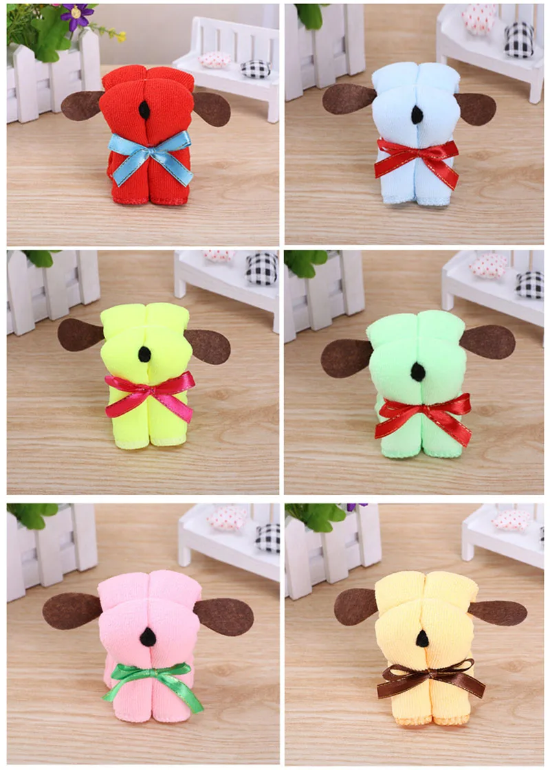 12 шт. полотенце для торта с изображением собаки из мультфильма подарки на свадьбу