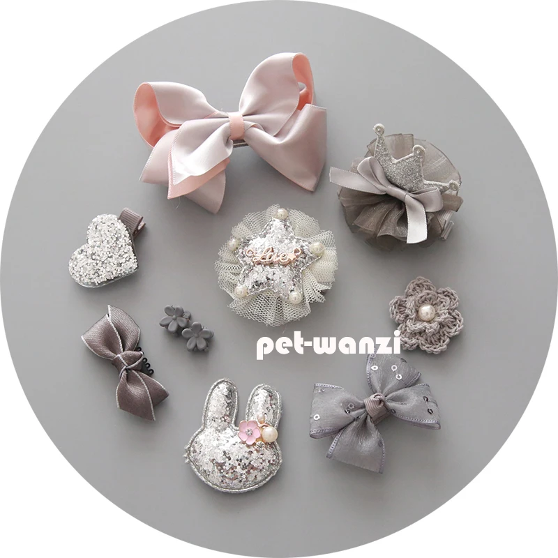 Милая маленькая принцесса мечта домашних собак аксессуары для волос шпилька