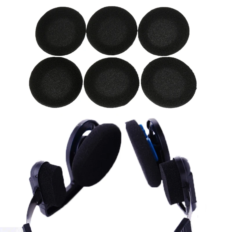 10 шт. 50 мм губчатые амбушюры для наушников Sennheiser PX100 80 px200 KOSS Porta Sporta Pro Ksc 35 75 AKG |