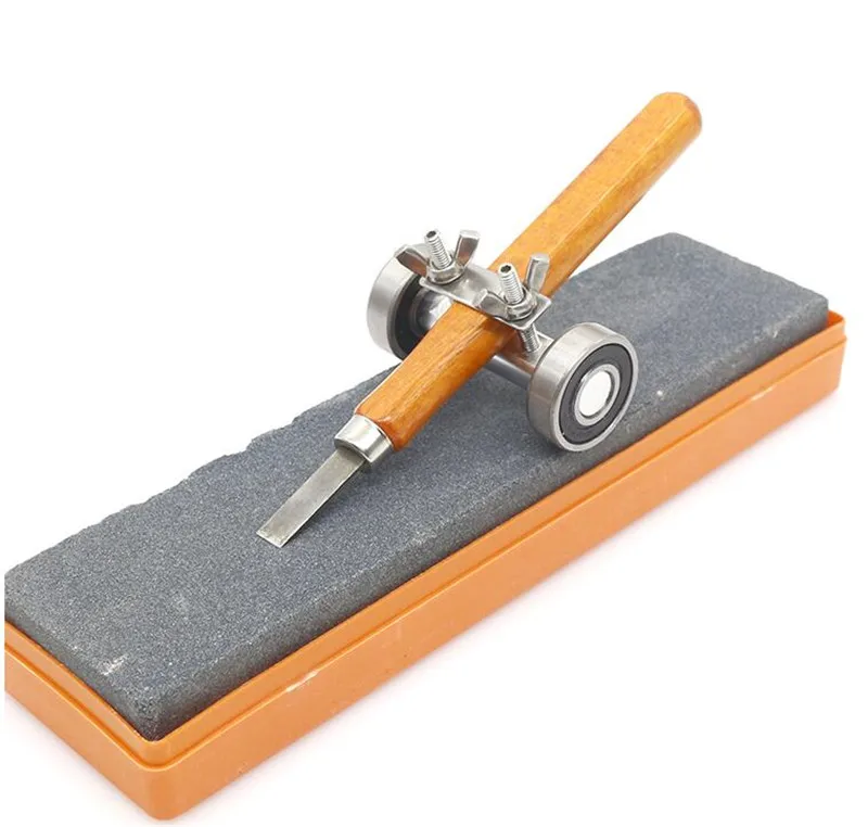 Точилка для ножа 1 шт. точилка карманного из нержавеющей стали мини нож резьбы