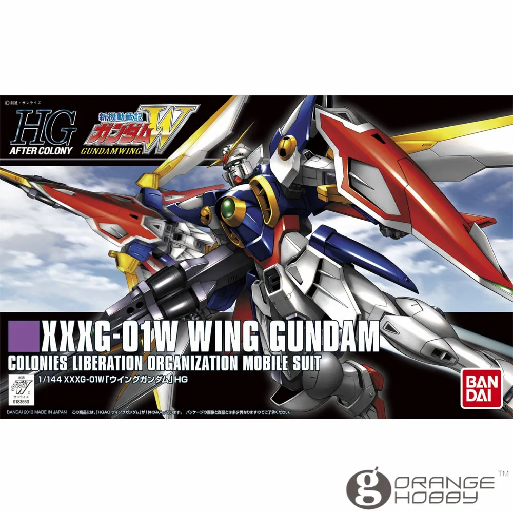 OHS Bandai HGUC 162 1/144 XXXG-01W Wing Gundam Mobile Suit Assembly Model Kits | Игрушки и хобби