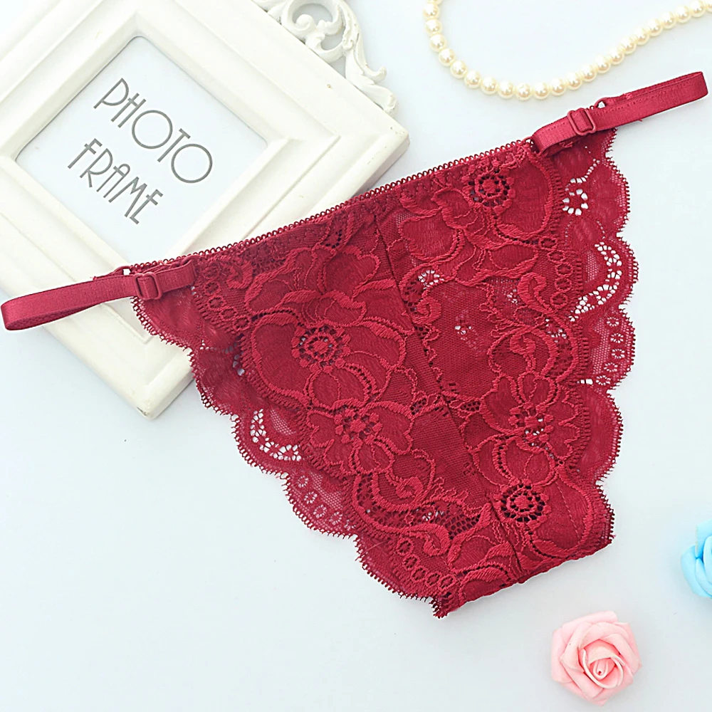 Женское кружевное нижнее белье бикини Бесшовные женские трусики новинка
