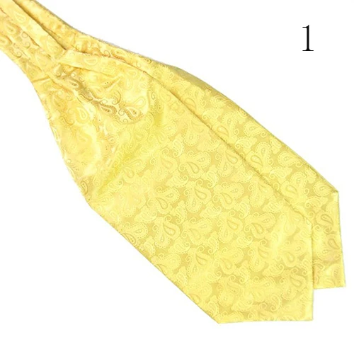 Мужской классический яркий шелковистый атласный Свадебный банкетный галстук