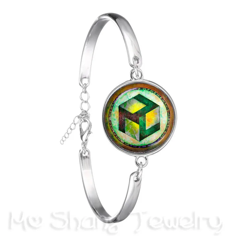 Священный геометрический символ антахараны ювелирные изделия браслет цепочка