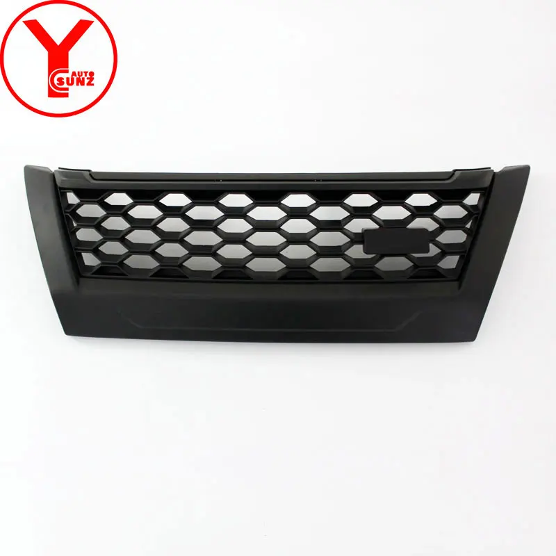 black1 Решетка для Toyota Fortuner trd HILUX SW4 аксессуары ABS гоночный гриль для Toyota Fortuner YCSUNZ - Цвет: black1