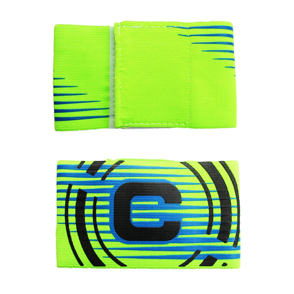 

Professional Football Soccer Player Captain Armband Elbow Arm Sign Soccer Armband Sports Arm Bands Football Team Match Supplies