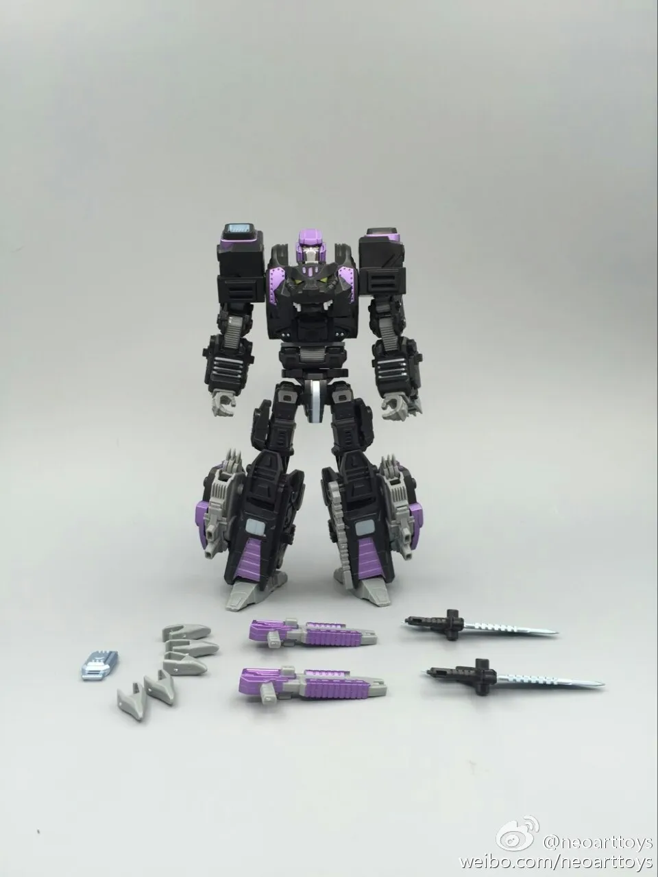 Comic Club neoart игрушки ko MMC Трансформация Робот темный черный Predaking Rampage