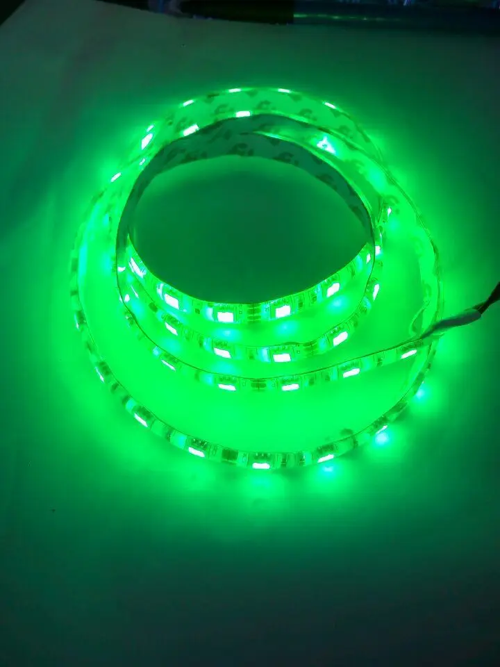 

Free shipping 1meters/pcs 60 led/m 5050 W/RGB led strip 1m/12W high lumens ip65+24 Key control