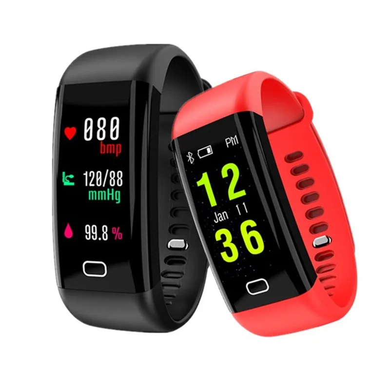 F07 Corol смарт-Браслет фитнес-браслет трекер счетчик шагов smartBand здоровье Пульс крови трекер на запястье