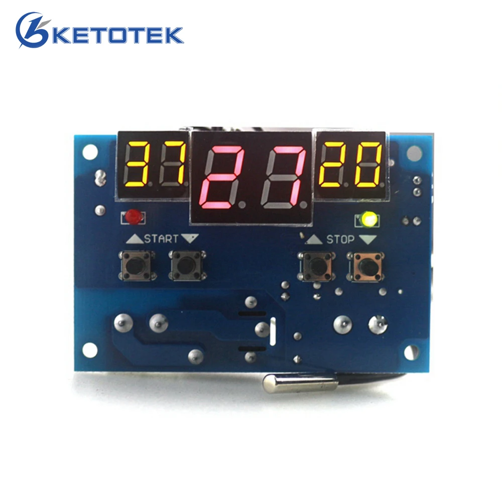  9 99C DC 12 V Интеллектуальный цифровой светодиодный термостат регулятор