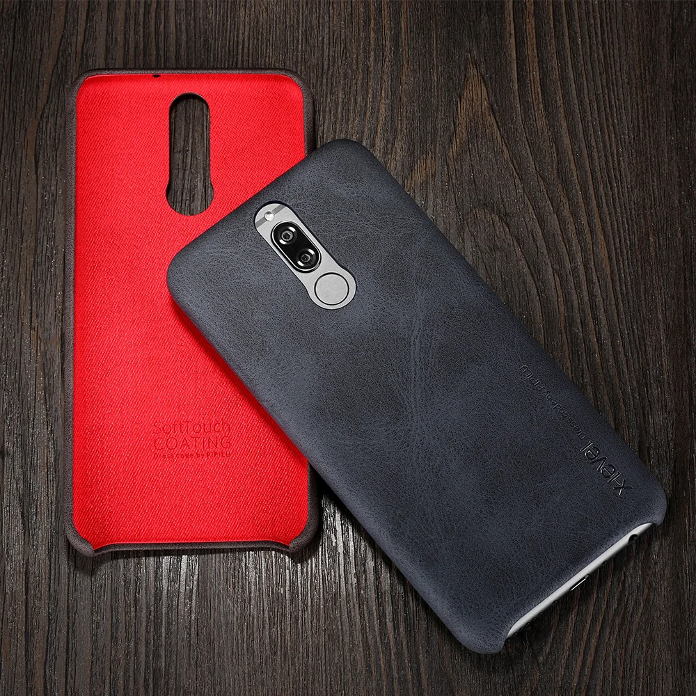 Mate 20 lite Case X-Level Vintage PU Leather Phone Cases For Huawei 10 Maimang 7 Ultra Thin Back Cover | Мобильные телефоны и