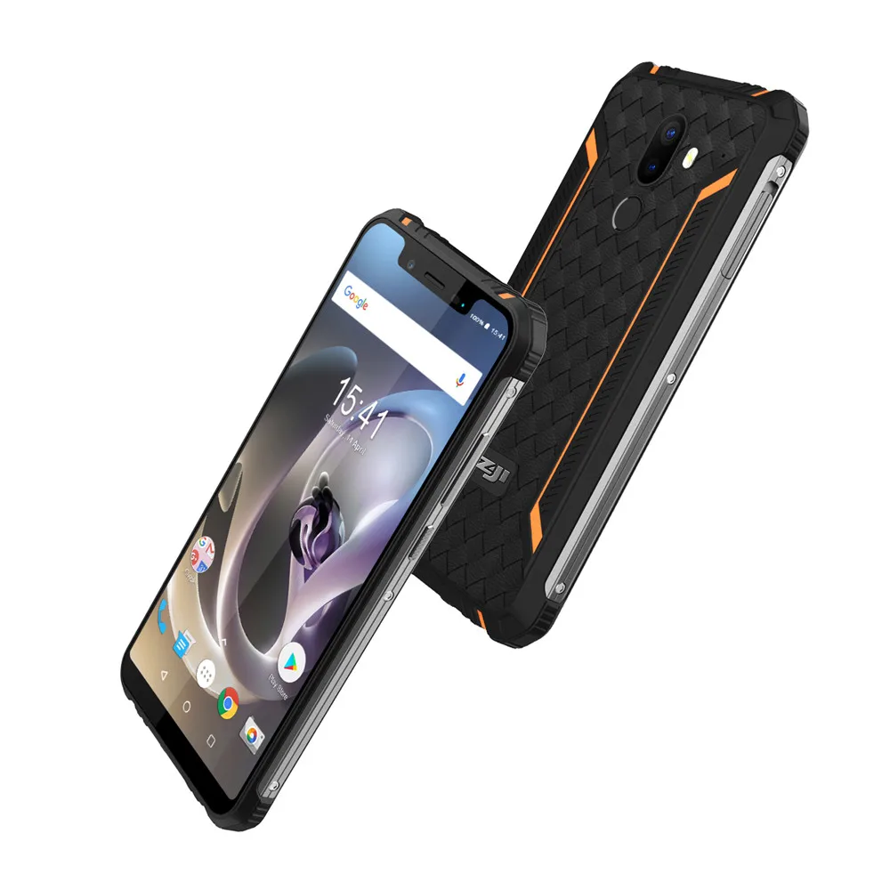 HOMTOM ZOJI Z33 смартфон IP68 Водонепроницаемый MT6739 1,5 GHZ 3GB 32GB 4600mAh 5,8" Dual sim Android 8,1 OTA OTG Мобильный телефон с функцией распознавания лица