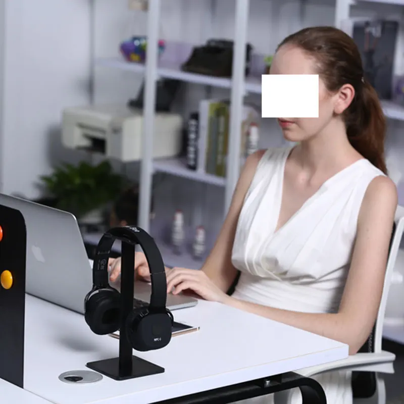 Держатель для наушников аксессуары подставка из металла хранения