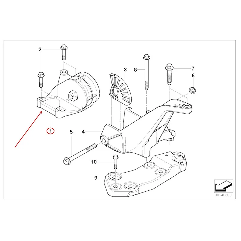 Волновая коробка подвесной клей передач коврик резиновая ножка двигателя