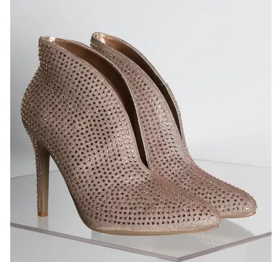 2019 сексуальный глубокий v образный вырез Дизайнерские однотонные туфли на