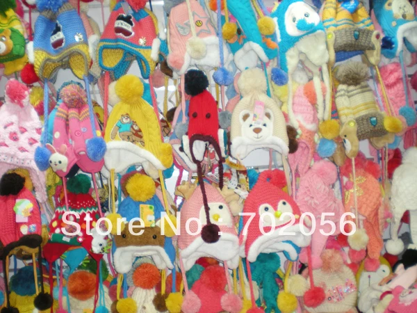 Рисунок 4 - Зимние шапки для мальчиков и девочек 013