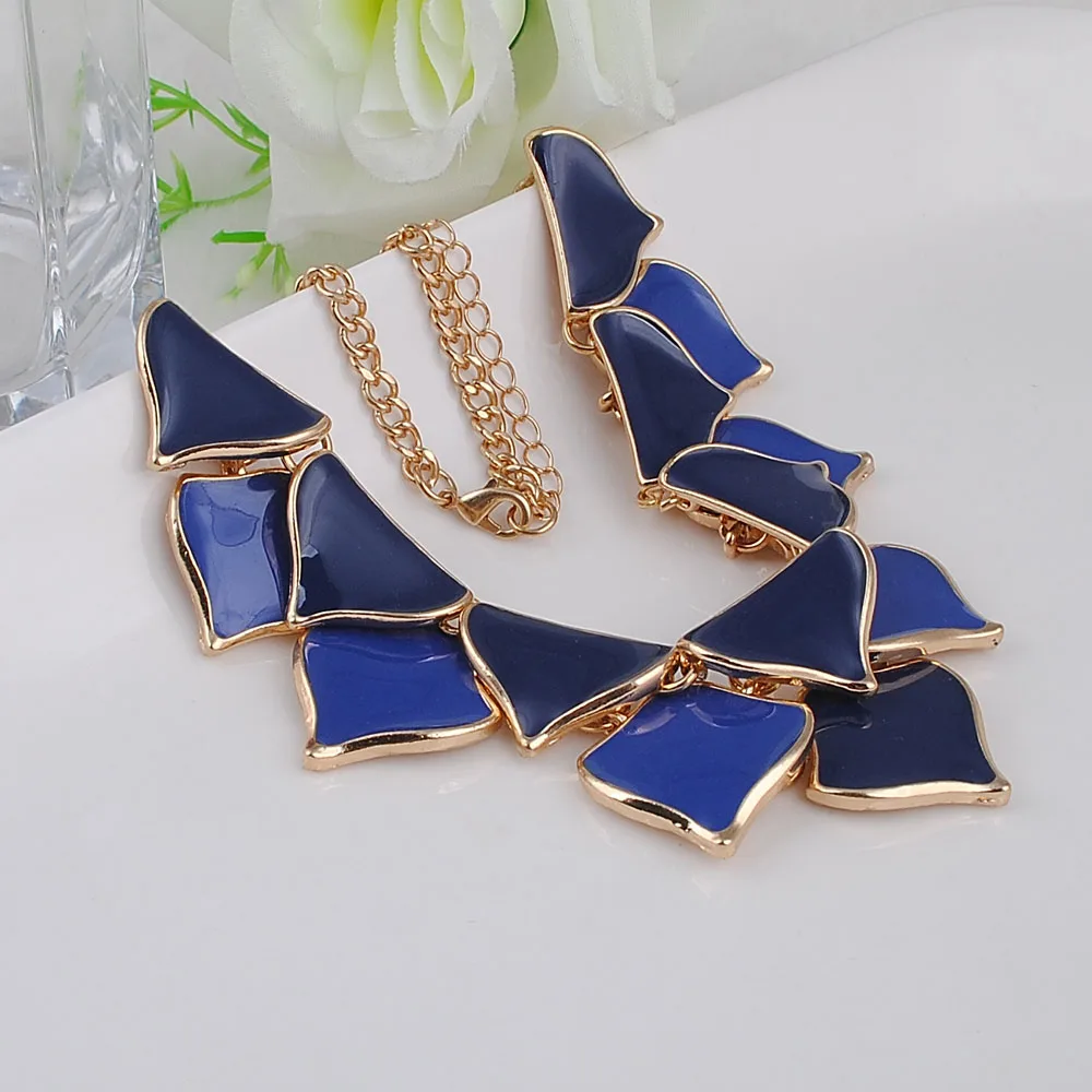 Ожерелье-чокер из цинкового сплава с золотым покрытием | Украшения и аксессуары