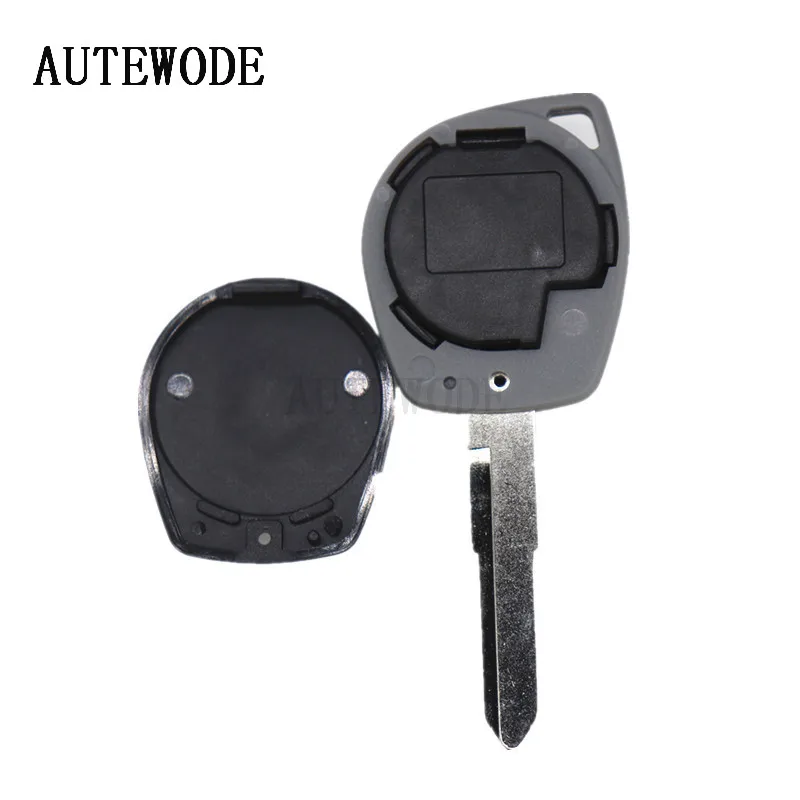 AUTEWODE 2-кнопочный чехол для Suzuki grand vitara SWIFT HU133R blade Rubber Pad корпус Fob | Автомобили и