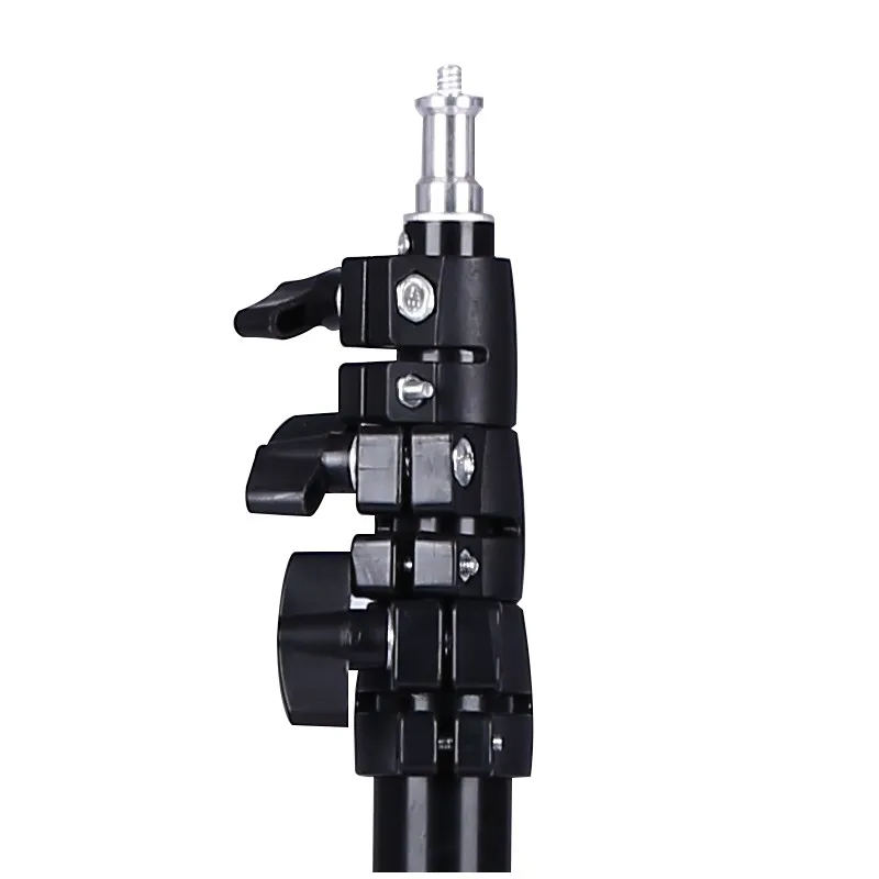 Max extension 190cm Light weight portable light standing tripod 1/4 Screw for Ring led lamp Studio LED continue lighting | Электроника
