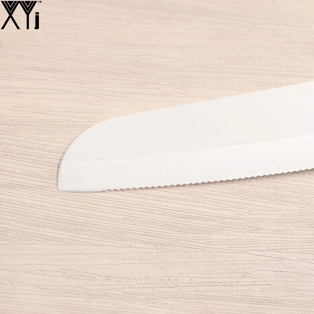 Лидер продаж santoku Кухня Ножи цельнокроеное платье острым зубчатым хлеб Керамика