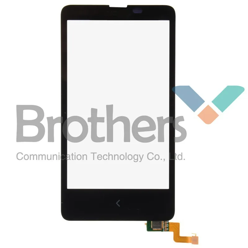 1 шт./лот Оптовая Продажа Черный Новый передний сенсорный экран дигитайзер панель