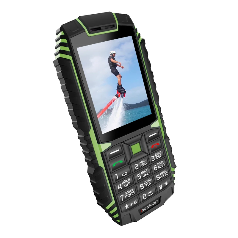 Ioutside T1 IP68 водостойкий ударопрочный пылезащитный 2G Dual Sim фонарик русская