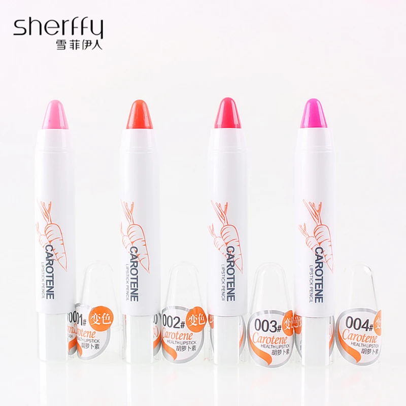 Натуральный бальзам для губ каротин магический цвет помада карандаш конфетные