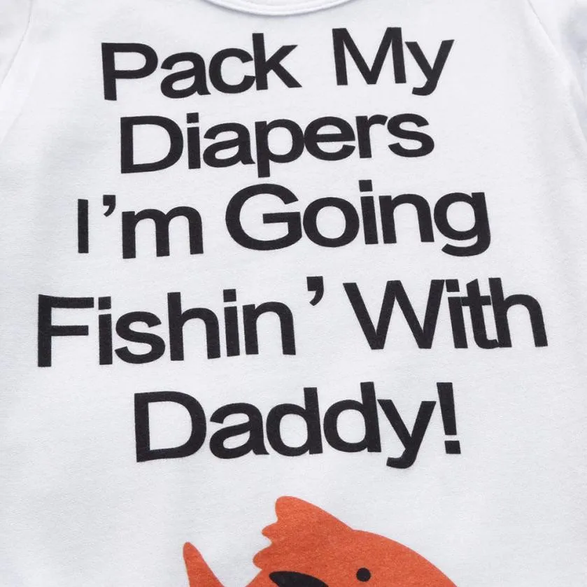 New high quality newborn Infant Baby Girls Boys Letter Fish Short Sleeve Clothes Jumpsuit Romper Breathable comfortable | Детская одежда
