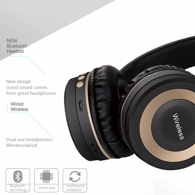 Модные подарочные беспроводные наушники Bluetooth гарнитура складные регулируемые с