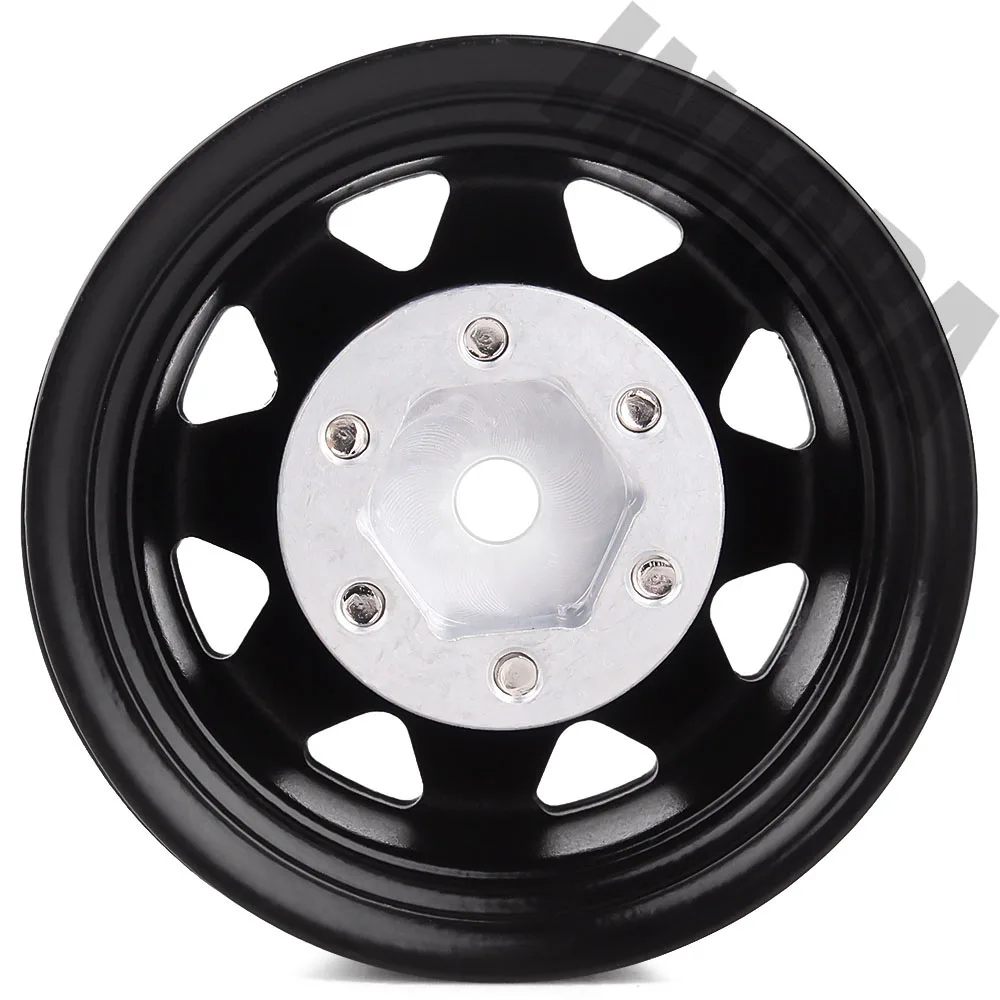 INJORA 1,5" металлический обод колеса 1,55 Beadlock Ступица колеса для 1/10 RC гусеничный D90 TF2 Tamiya CC01 LC70 MST JIMNY AX90069