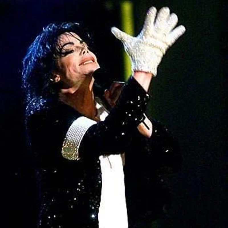 Классические Серебристые перчатки ручной работы MJ Michael Jackson уникальная коллекция Billie Jean (art.: 7aa05fb75) - 7aa05fb75