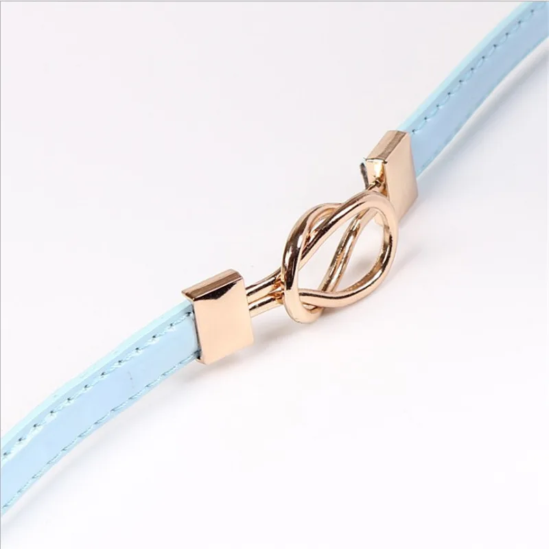 wholesale Womens Ladies Gold buckle Belt Stretchy Girls Waist Metal Buckle Fashion New belt for dress 10 pcs